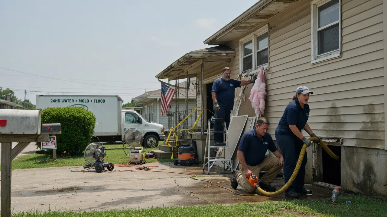 Water Damage Repair in Dudley, PA near me